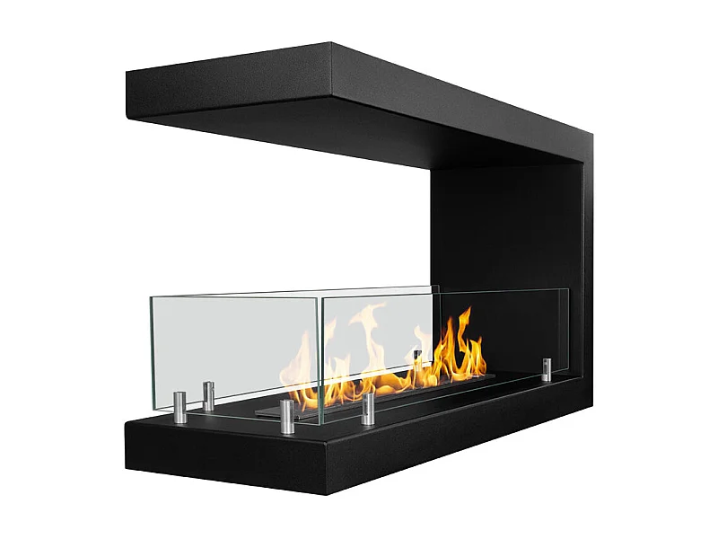 Camino a bioetanolo da incasso Trifacciale biocamino 3 Lati 90x50 MARATEA 90