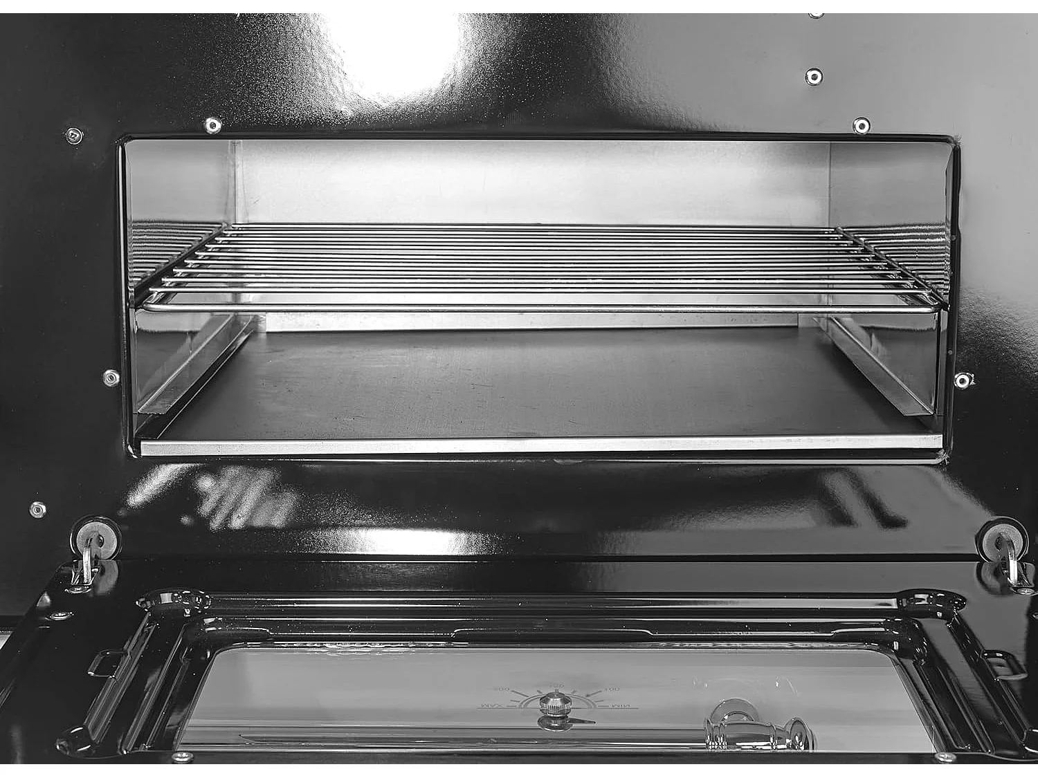 Fogão de cozinha a lenha 9 Kw Cappuccino Beatrice L87xD51xH79 Ecodesign