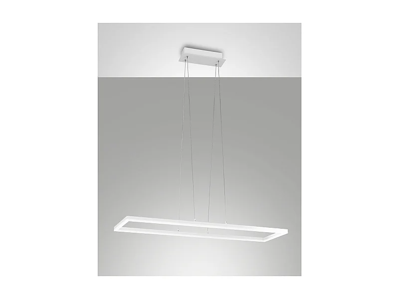 Lámpara colgante de techo LED Bard 52W Blanco 3394-45-102 Fabas Luce