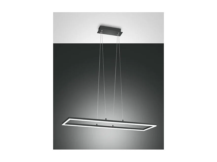 Bard LED-plafondlamp 52W antraciet 3394-45-282 Fabas Luce