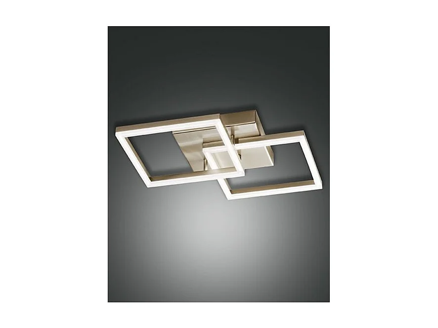 Lámpara de techo LED BARD moderna de 39 W, oro mate 3394-22-225 Fabas Luce