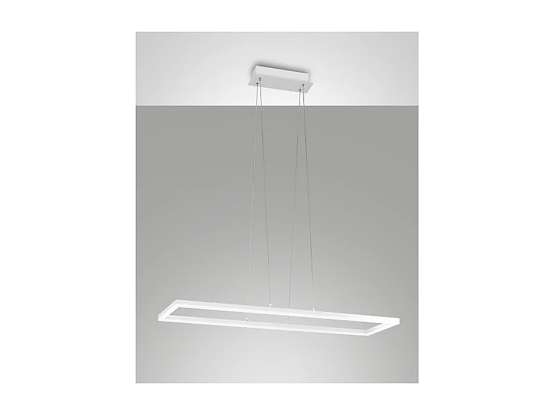 Lámpara colgante de techo LED BARD 52W Blanco 3394-43-102 Fabas Luce