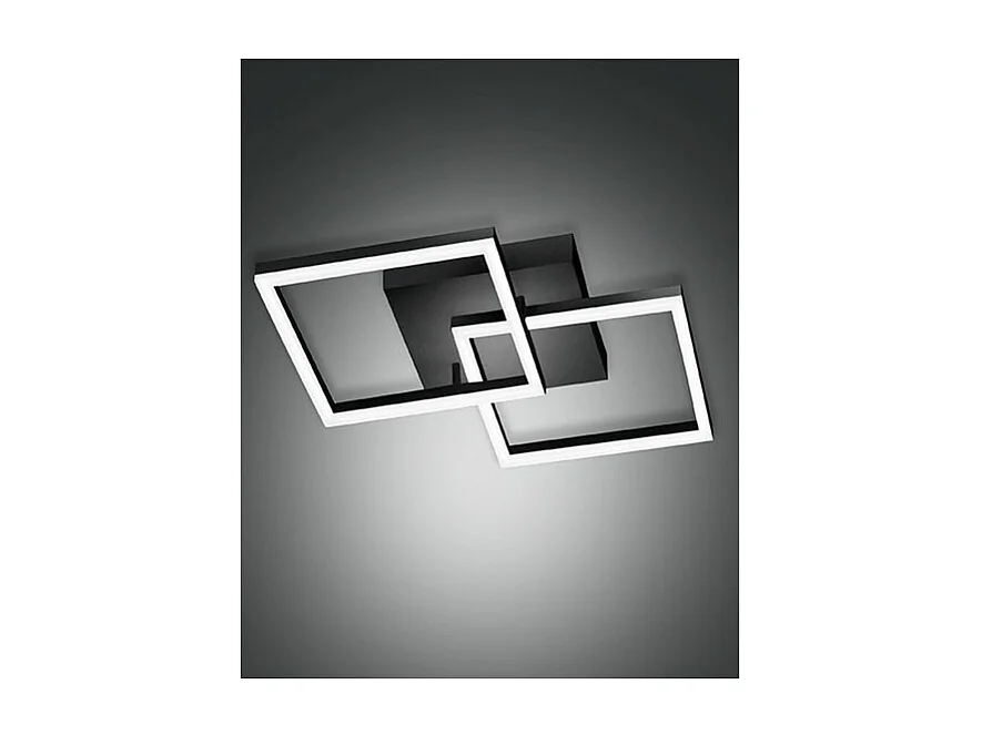 Lámpara de techo LED BARD moderna 39W Negro 3394-22-101 Fabas Luce