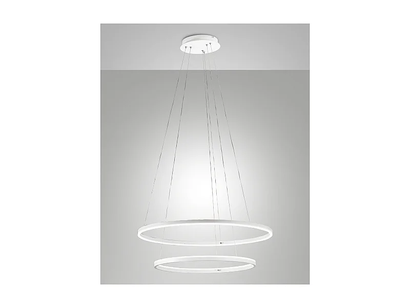 GIOTTO hangkroonluchter met led 65W wit 3508-48-102 Fabas Luce