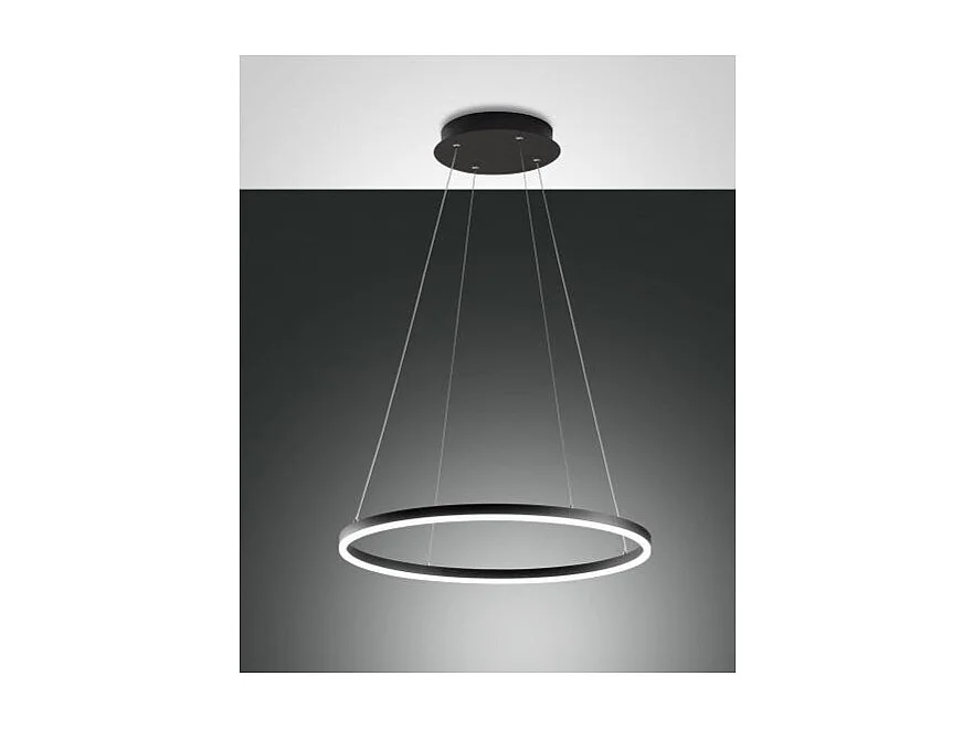 Lámpara colgante LED GIOTTO 36W negra 3508-40-101 Fabas Luce