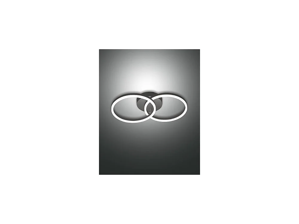 GIOTTO moderne LED loftlampe 36W sort 3508-22-101 Fabas Luce