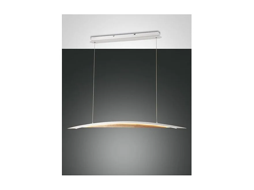 Cordoba witte LED hangkroonluchter 3697-40-102 Fabas Luce