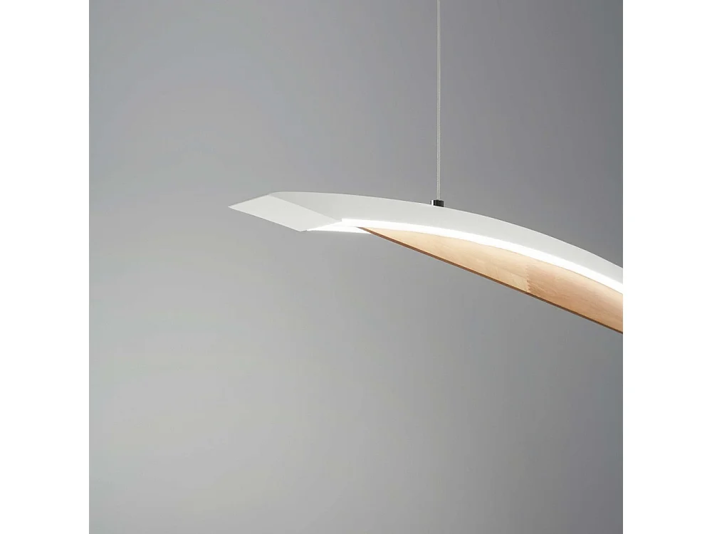 Cordoba witte LED hangkroonluchter 3697-40-102 Fabas Luce
