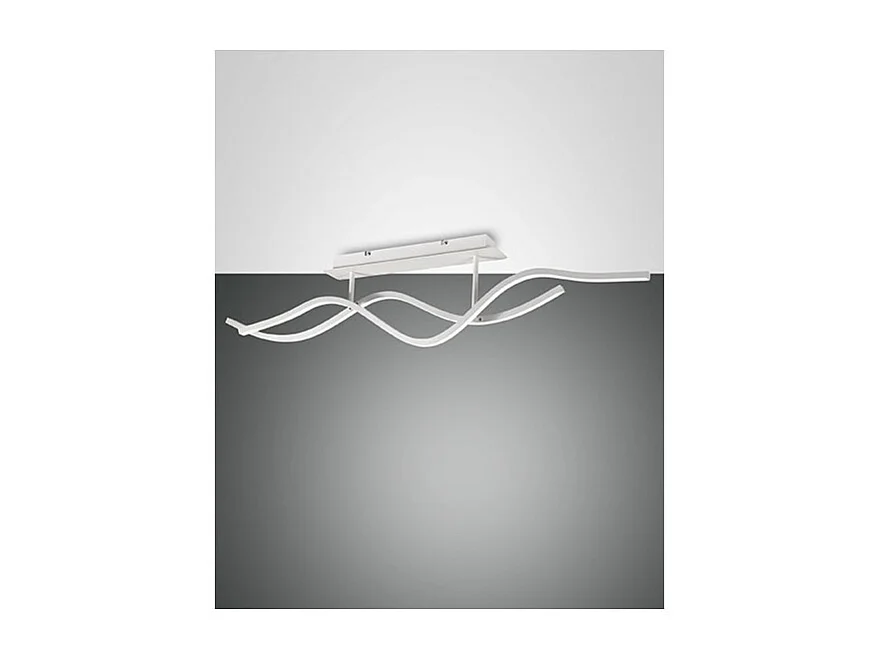 Sinuo LED plafondpendellamp 36W wit 3666-65-102 Fabas Luce