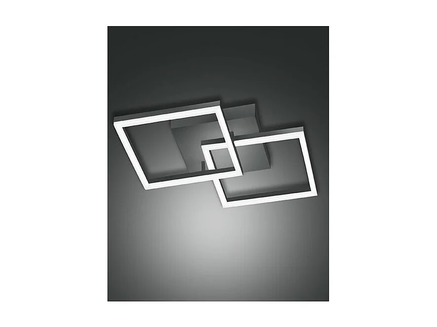 BARD moderne LED plafondlamp 39W Antraciet 3394-29-282 Fabas Luce