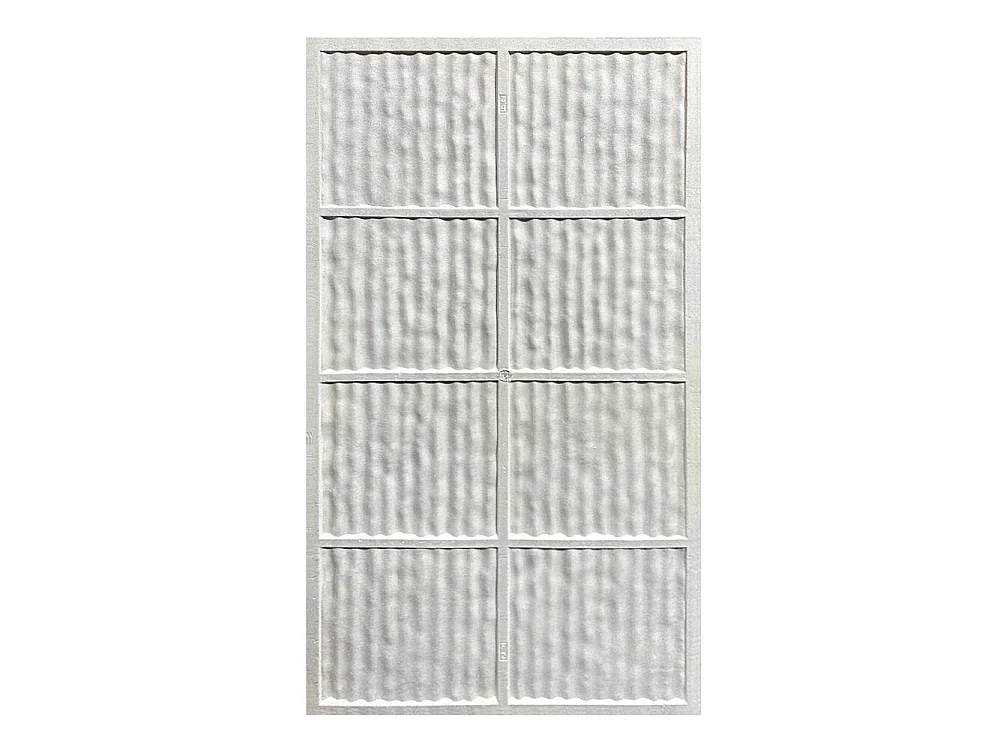 Dekorative 3D-Wandpaneele in Steinoptik, 12-teilig, 8,6 m², PU-Wandbelag, 120 x 60 x 2,5 cm, Steingrau