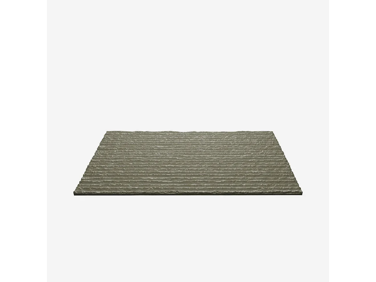 Ensemble de 12 panneaux décoratifs effet pierre 3D grattée, revêtement mural PU 8,6 m² (120 x 60 x 2,5 cm), gris roche