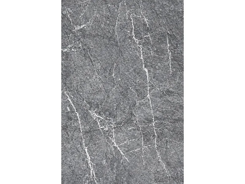 Panel dekoracyjny z efektem marmuru, gres porcelanowy, zestaw 6 szt., 4,3 m2, okładzina ścienna z PCV w kolorze UV, 120 x 60, szary marmur