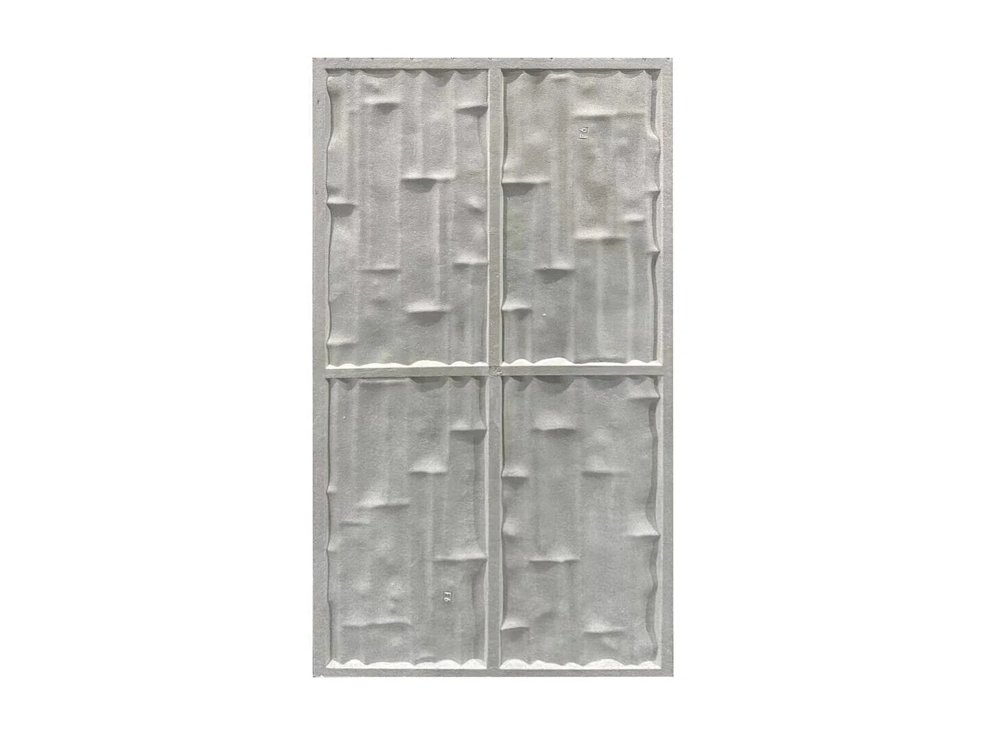 Ensemble de 12 panneaux décoratifs effet brique et pierre 3D, revêtement mural PU 8,6 m² (120x60x2,5 cm), quartzite blanc