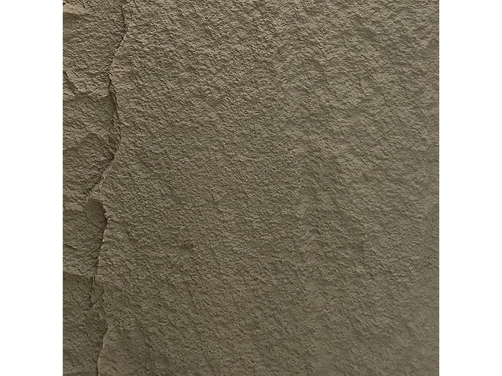 Ensemble de 10 panneaux décoratifs effet pierre 3D, revêtement mural PU 7,2 m², 120x60x3 cm, Gris Volcan