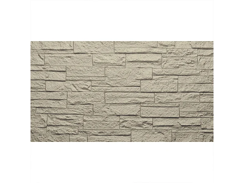 Zestaw dekoracyjnych paneli 3D z efektem cegły i kamienia, 12 szt., 8,6 m2, okładzina ścienna PU, 120 x 60 x 2,5, kolor Greige Tortora