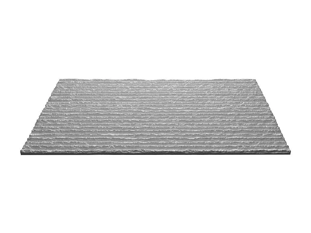 Zestaw paneli dekoracyjnych 3D z efektem porysowanego kamienia, 12 szt., 8,6 m2, okładzina ścienna PU, 120 x 60 x 2,5, kolor alabastrowy biały