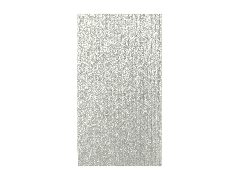 Ensemble de 12 panneaux décoratifs effet pierre grattée 3D, revêtement mural PU 8,6 m², 120x60x2,5 cm, blanc albâtre