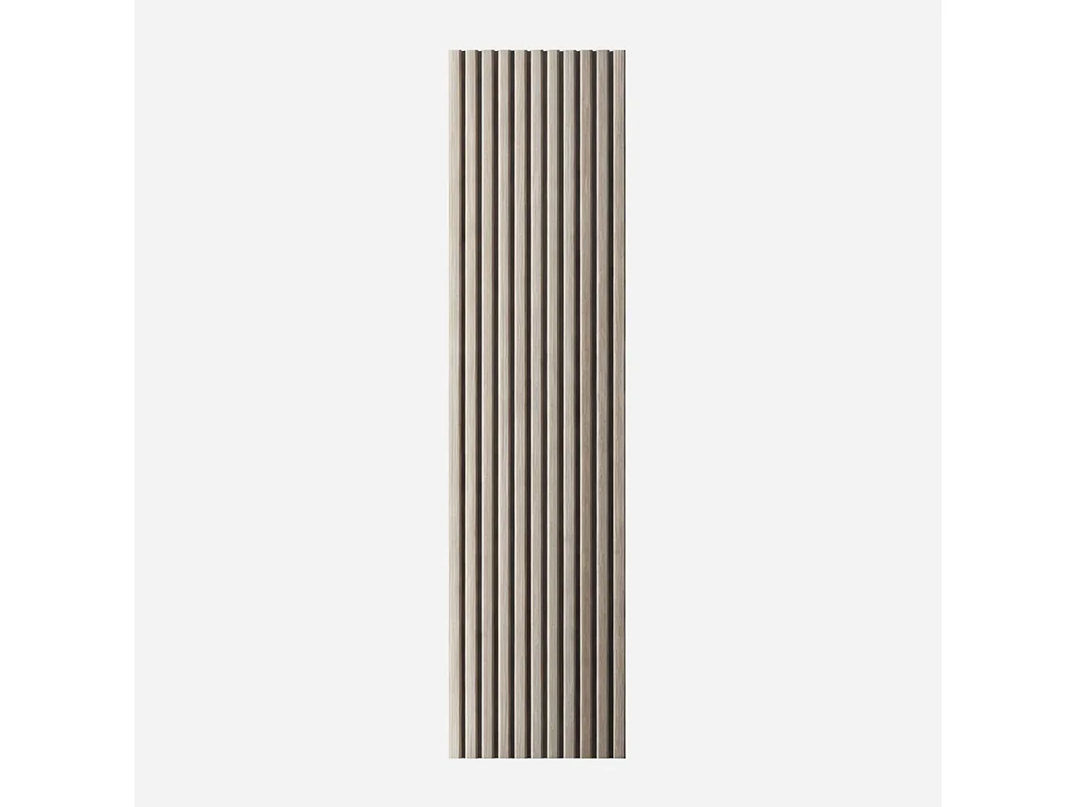 Panneau décoratif en PVC imitation lattes de bois, lot de 10 pièces, 120 x 30 cm, revêtement mural chêne