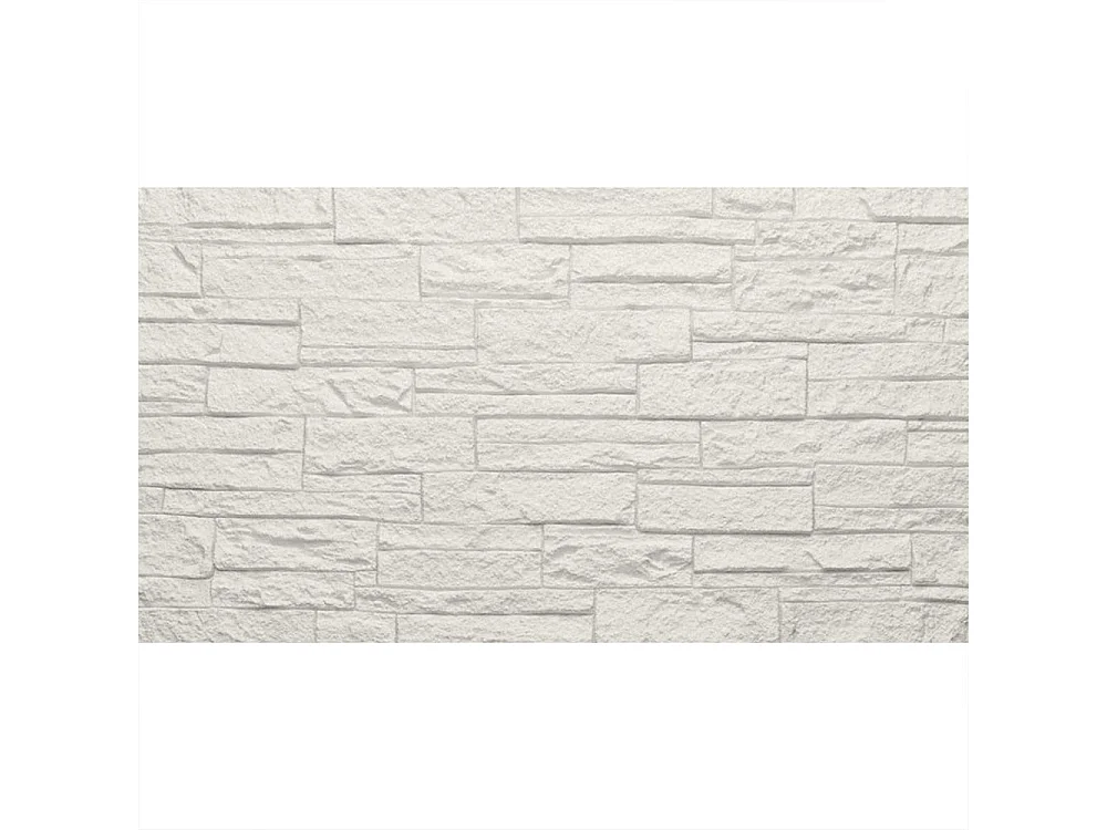 Zestaw dekoracyjnych paneli 3D z efektem cegły i kamienia, 12 szt., 8,6 m2, okładzina ścienna PU, 120 x 60 x 2,5, biały kwarcyt