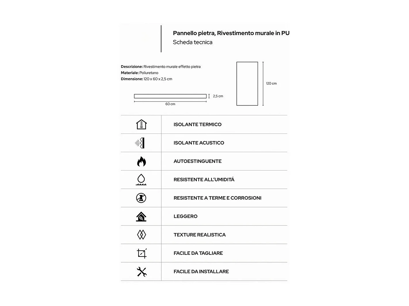Zestaw dekoracyjnych paneli 3D z efektem cegły i kamienia, 12 szt., 8,6 m2, okładzina ścienna PU, 120 x 60 x 2,5, biały kwarcyt