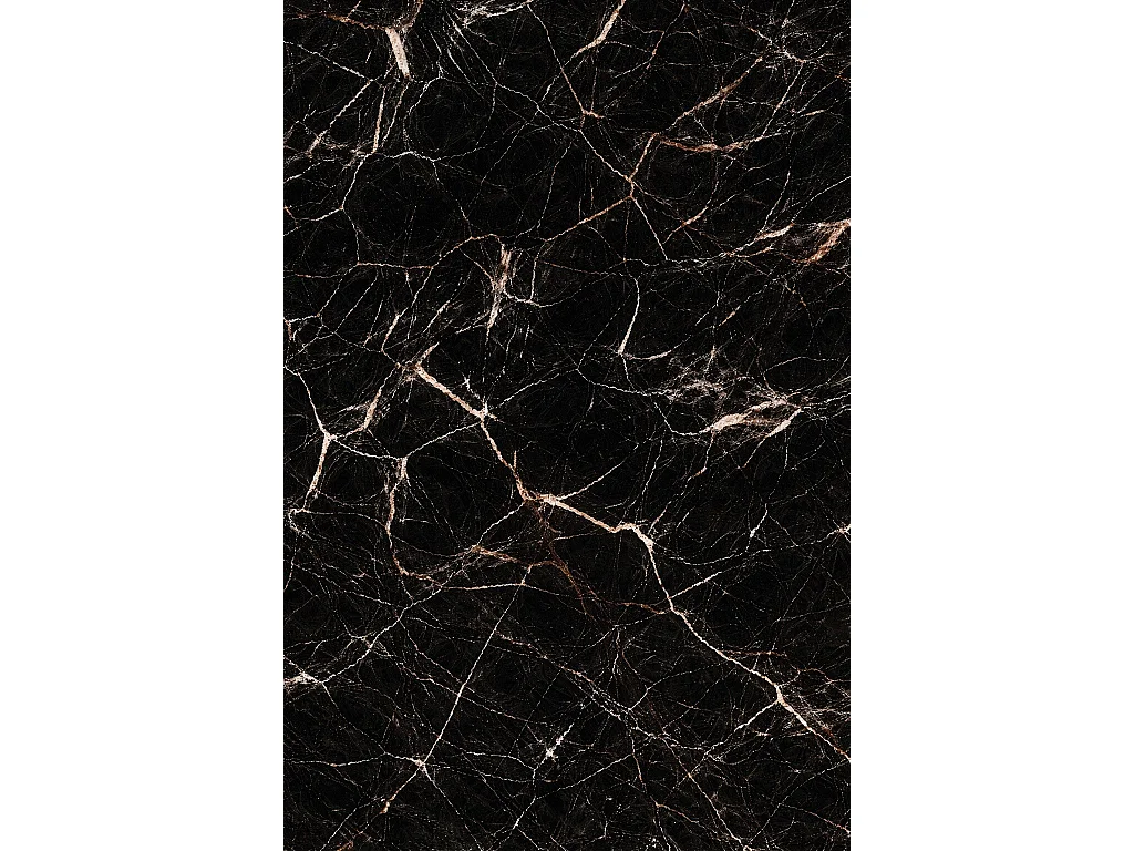 Pannello decorativo effetto marmo gres porcellanato set 6 pz 4,3 mt2 rivestimento murale PVC in UV 120 x 60 Marmo Nero