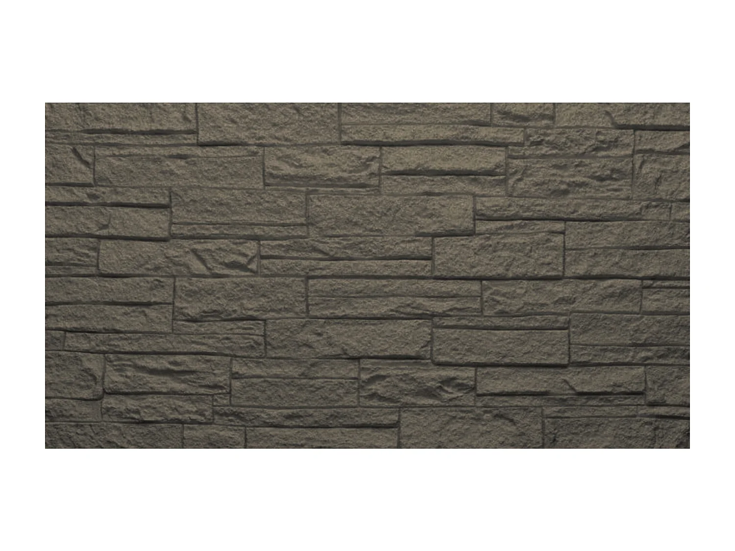 Zestaw dekoracyjnych paneli 3D z efektem cegły i kamienia, 12 szt., 8,6 m2, okładzina ścienna PU, 120 x 60 x 2,5, kolor łupkowy szary