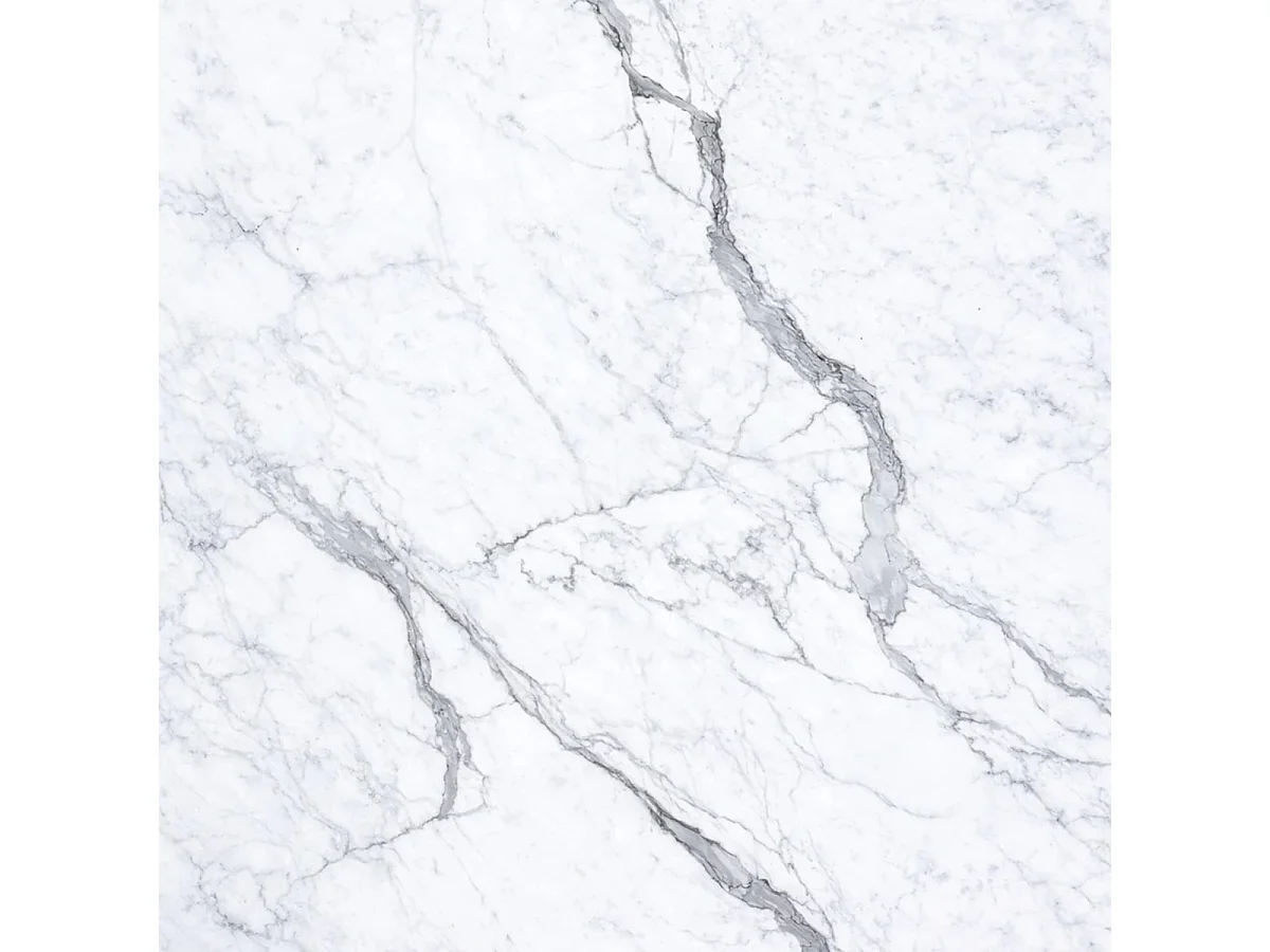 Panneau décoratif en grès cérame effet marbre, lot de 6 pièces, revêtement mural PVC 4,3 m², finition UV, 120 x 60 cm, marbre blanc