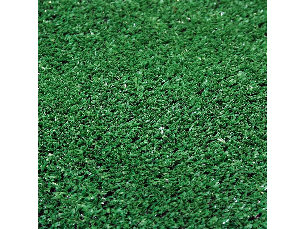 Gazon synthétique, tapis de gazon artificiel, 7 mm, 2x10 m, 48691