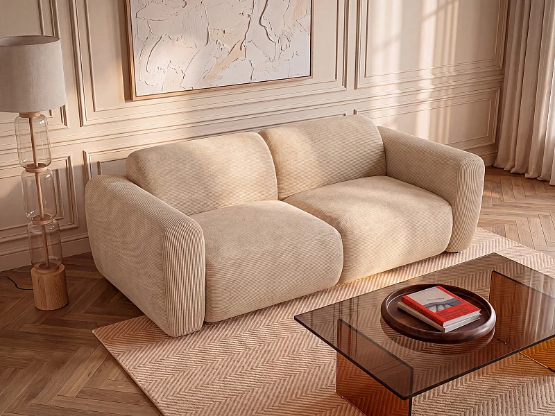 Gerades Sofa