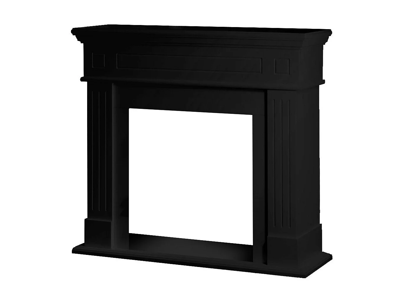 Cadre de cheminée Cambridge BlackWood Coating L110xP36xH100