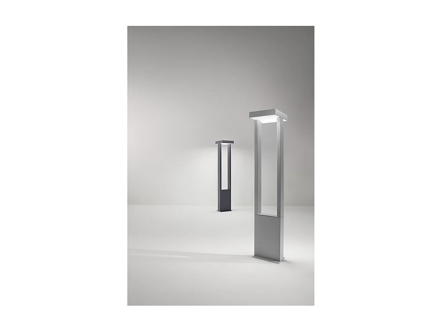 Kapp - Bolardo LED de jardín de 14 W, IP65, 1120 lm, 65 cm de altura, 3000 K, aluminio pintado, bolardo para exteriores, antracita mate - Perenz