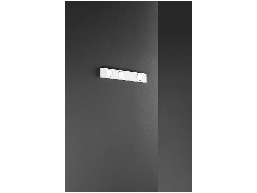 Knap - LED loftlampe 3xGX53 maks. 15W, Rektangulær 60x10 cm, Malet metal, IP20 - Perenz - Hvid