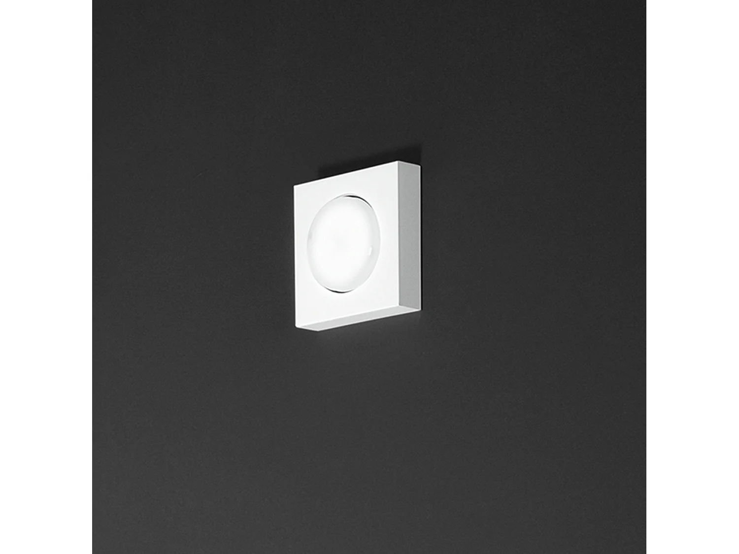 Knap - GX53 LED loftlampe maks. 15W, Firkantet 11,5x11,5 cm, Malet metal, IP20 - Perenz - Hvid