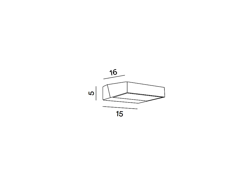 Giro - Luminária de parede LED 14W 3000K, ajustável em 340°, 1120 lm, IP54, 15x5x16cm, antracite - Perenz