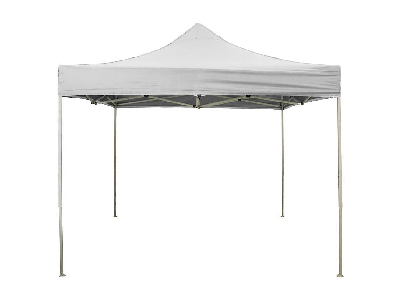 3 x 4,5 m witte opvouwbare partytent, bekleed met waterdicht PVC