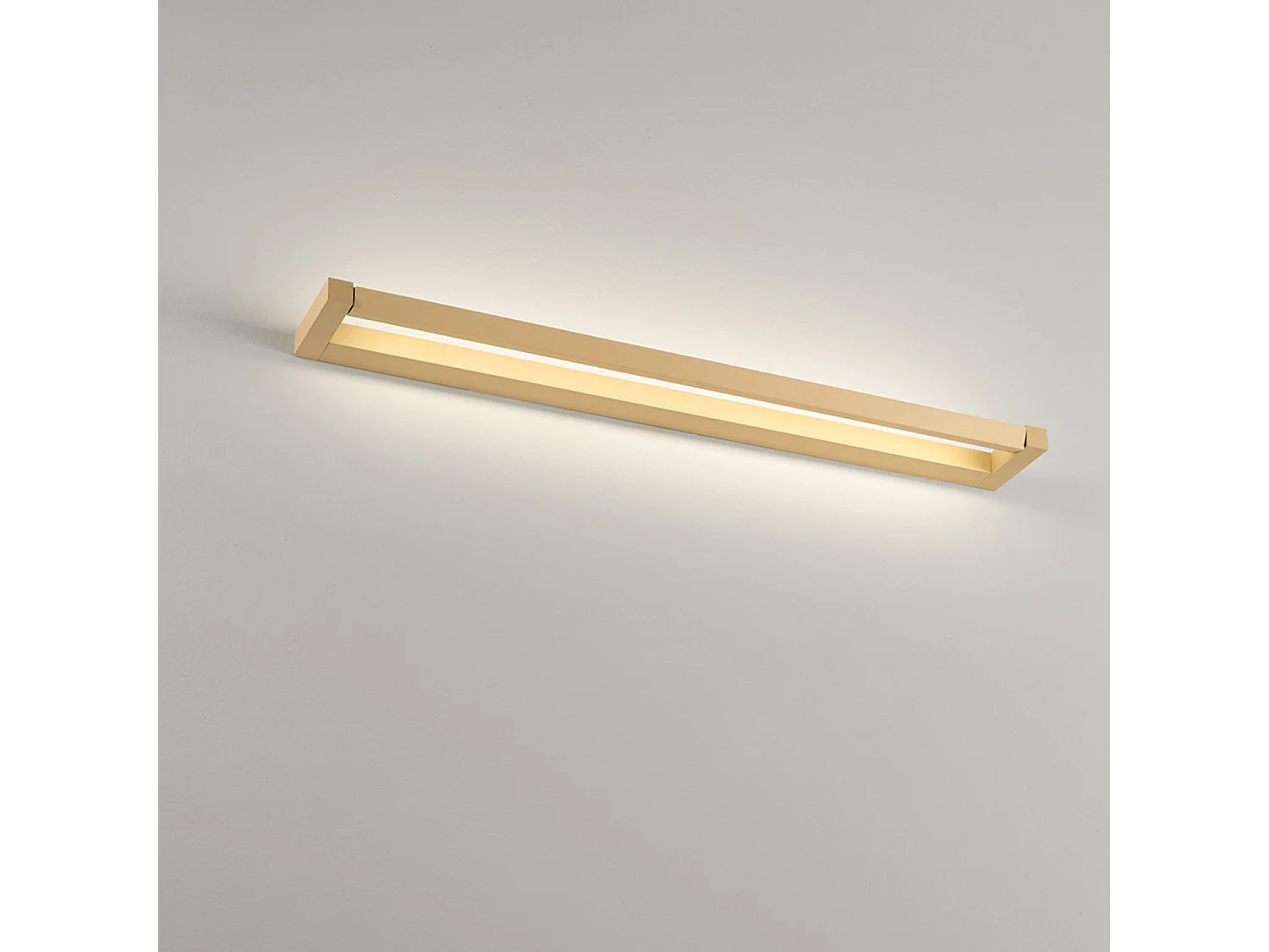 Slim - 24W LED væglampe, CCT 2700K-4000K, L.79,2 cm, Justerbar, 1920 lm, IP20 - Perenz - Guld