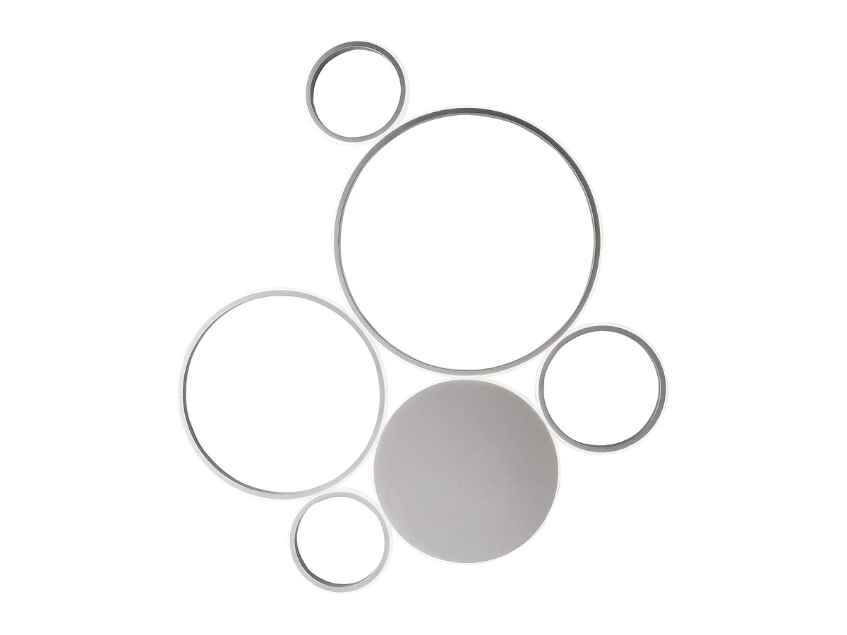 Pois-Silver LED loftlampe