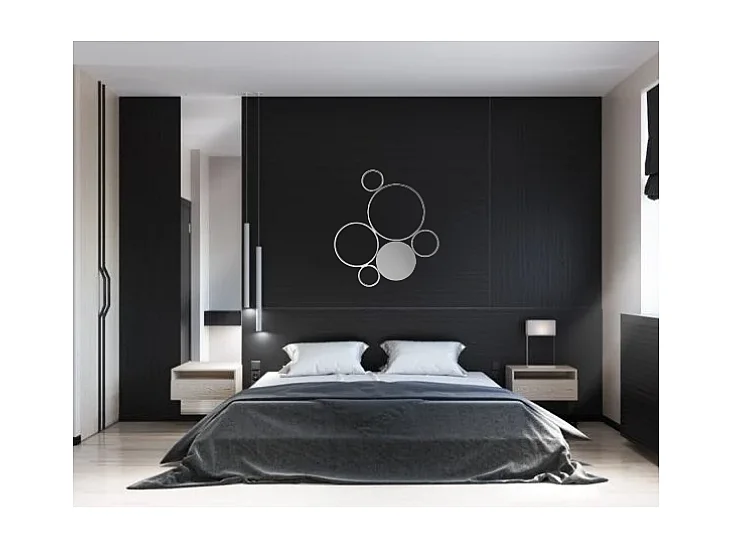 Lámpara de techo LED Pois-Silver