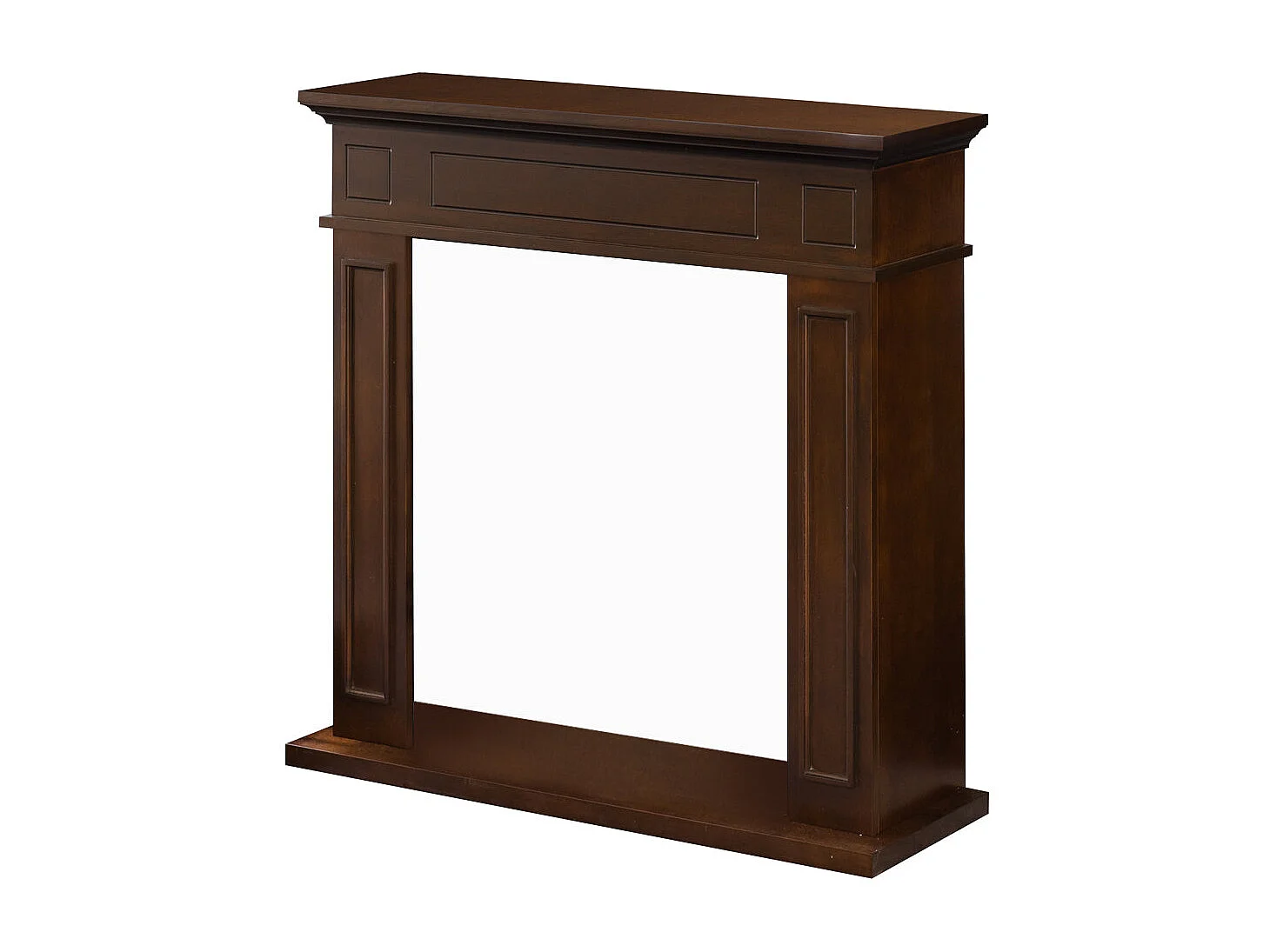 Jefferson openhaardomlijsting van walnoothout (W89,5 x H90,5 x D28 cm)