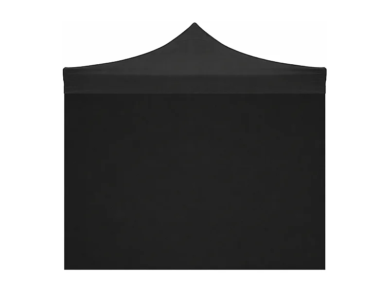 Vervangende, waterdichte zwarte zijbekleding van 3x2 meter voor een opvouwbare partytent.
