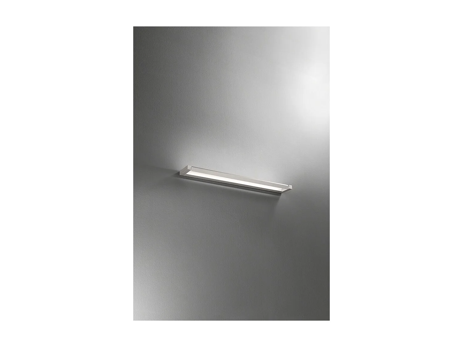 Applique murale LED Slim 24 W, CCT 2700 K-4000K, L. 79,2 cm, Orientable, 1920 lm, IP20 - Perenz - Aluminium