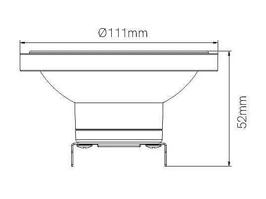 LED-Lampe LYNK AR111 13W 45 12V AC/DC 3000K