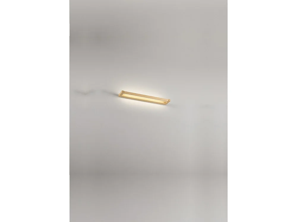 Slim - 12W LED væglampe, CCT 2700K-4000K, L.39,2 cm, Justerbar, 960 lm, IP20 - Perenz - Guld