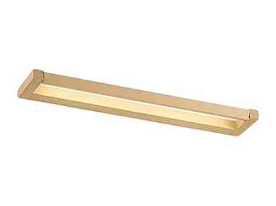 Slim - Aplique LED de pared de 12 W, CCT 2700K-4000K, L.39,2 cm, Orientable, 960 lm, IP20 - Perenz - Dorado