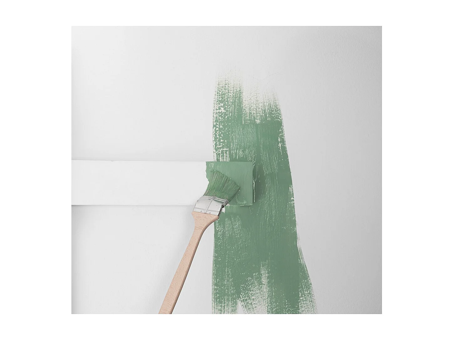 Aplique de pared LED de 18 W, pintable en yeso blanco mate, 3000 K, 1440 lm, difusor coloreable - Perenz - Blanco