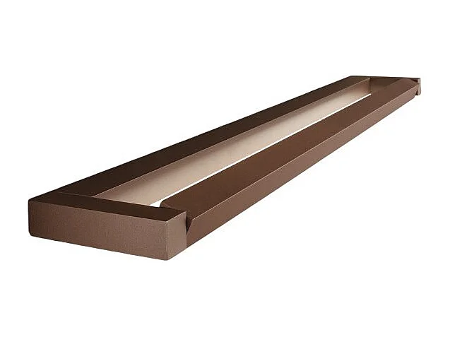 Kinkiet Slim - 18W LED, CCT 2700K-4000K, dł. 59,2 cm, regulowany, 1440 lm, IP20 - Perenz - metaliczny brąz