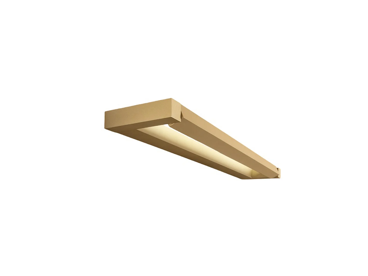 Slim - 18W LED væglampe, CCT 2700K-4000K, L.59,2 cm, Justerbar, 1440 lm, IP20 - Perenz - Guld