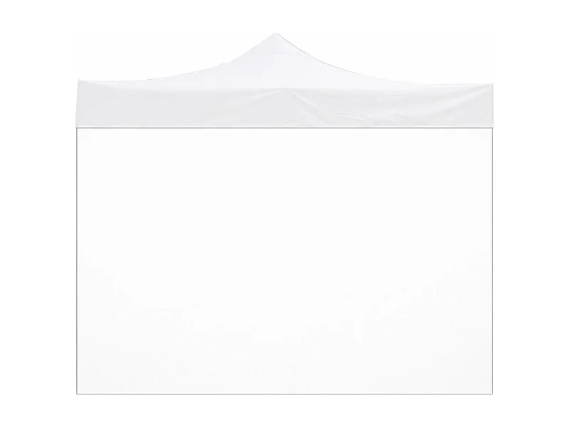 3x2m witte waterdichte zijbekleding, vervanging voor een 3x3m opvouwbare partytent