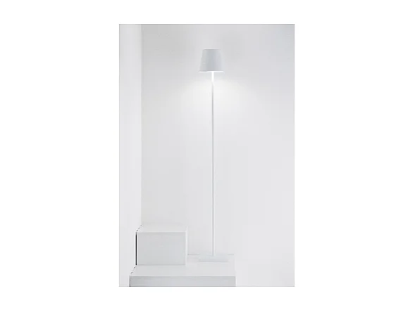 Lampa LED Zafferano Poldina Pro L Corten ładowalna i ściemnialna z akumulatorem do 12 godzin - 2200-2700-3000K 3 wysokości 52-87-122 cm